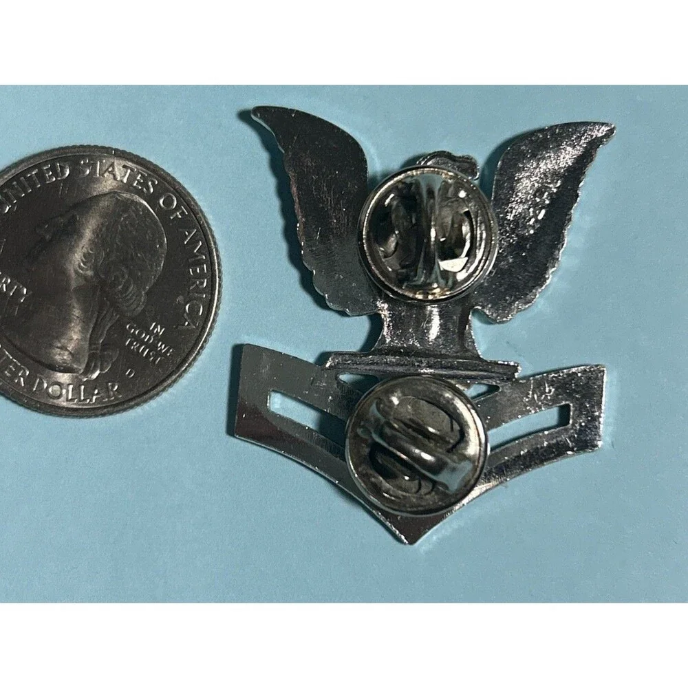 US NAVY USN Petty Officer Second Class PO2 E-5 Collar Insignia